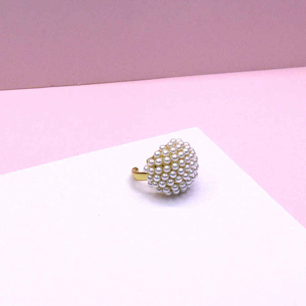 19438 DOME PEARLS RING