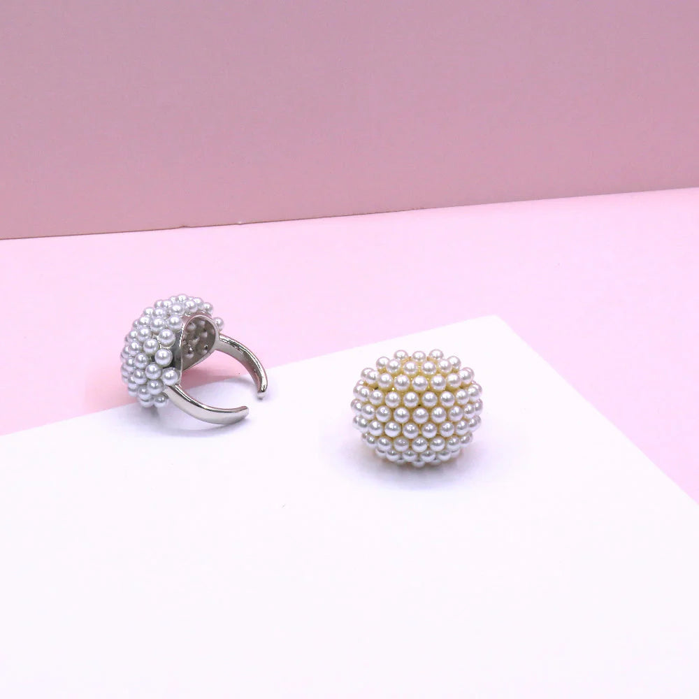 19438 DOME PEARLS RING