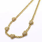 19567 CUBAN LINK CHAIN SHINE LOVE