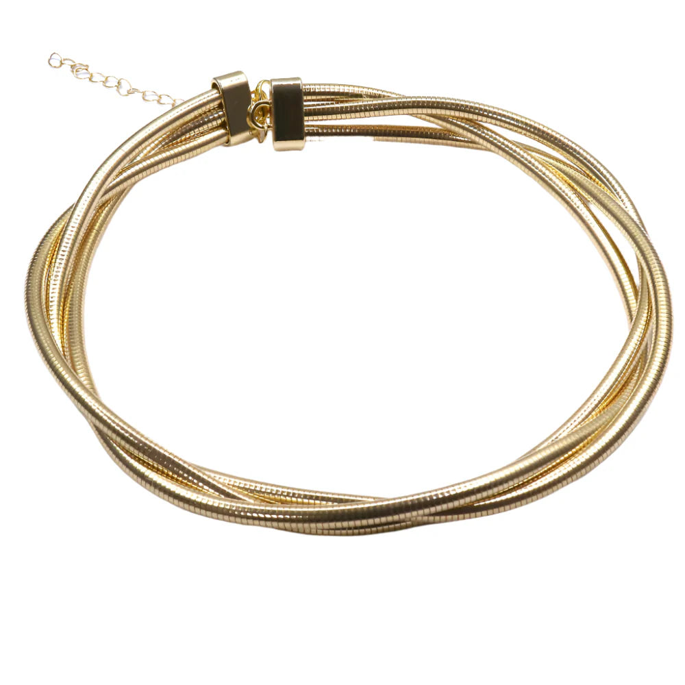 19833 SPIRAL NECKLACE