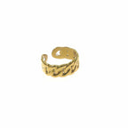 5516404 BRAIDED GOLD RING
