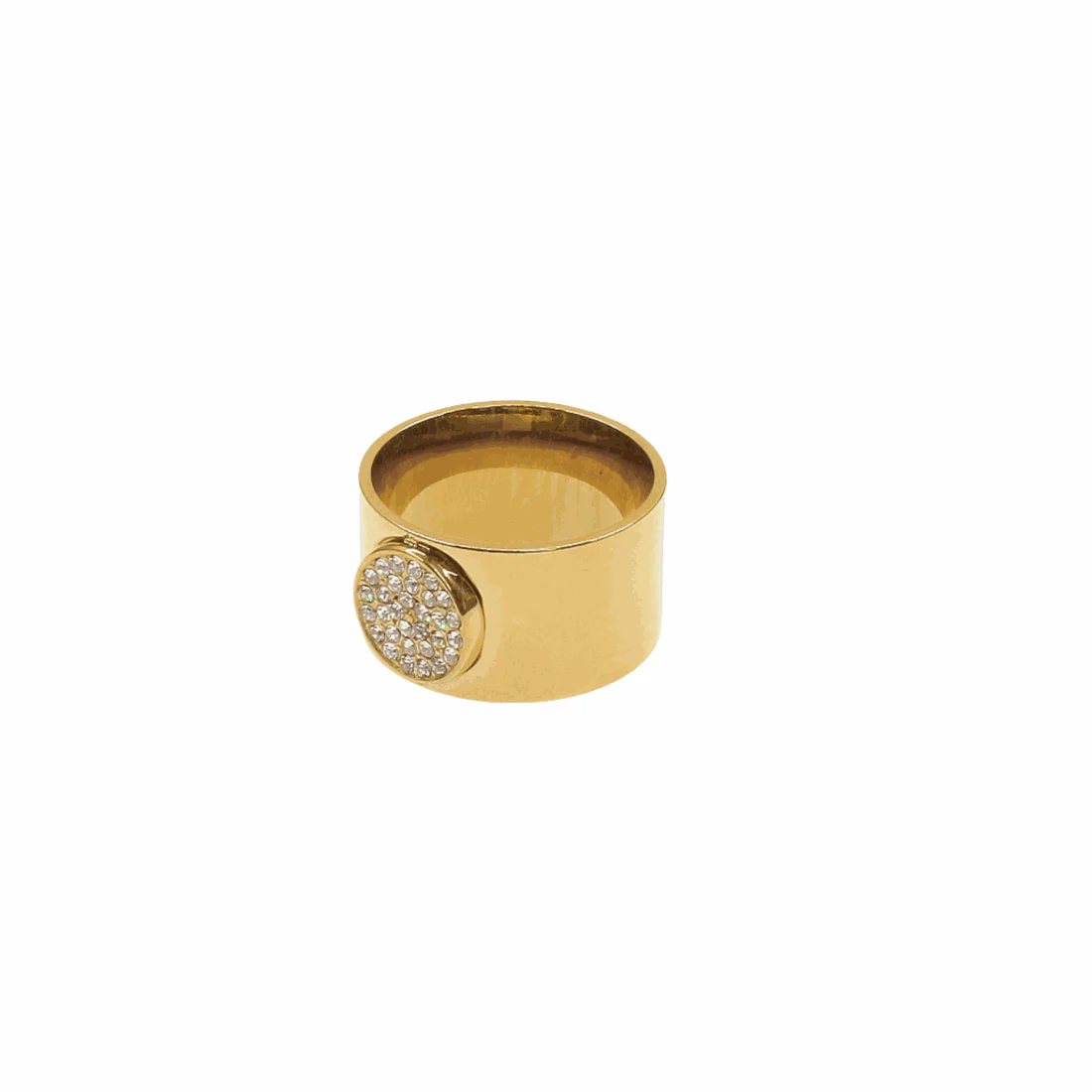 5517338 TUBE GOLD & SILVER RING