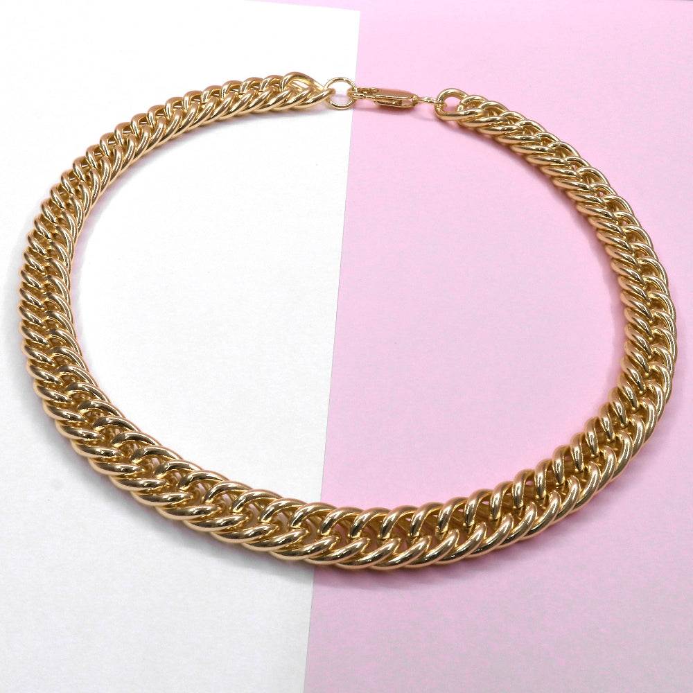 5517745 CHUNKY HAVANA NECKLACE