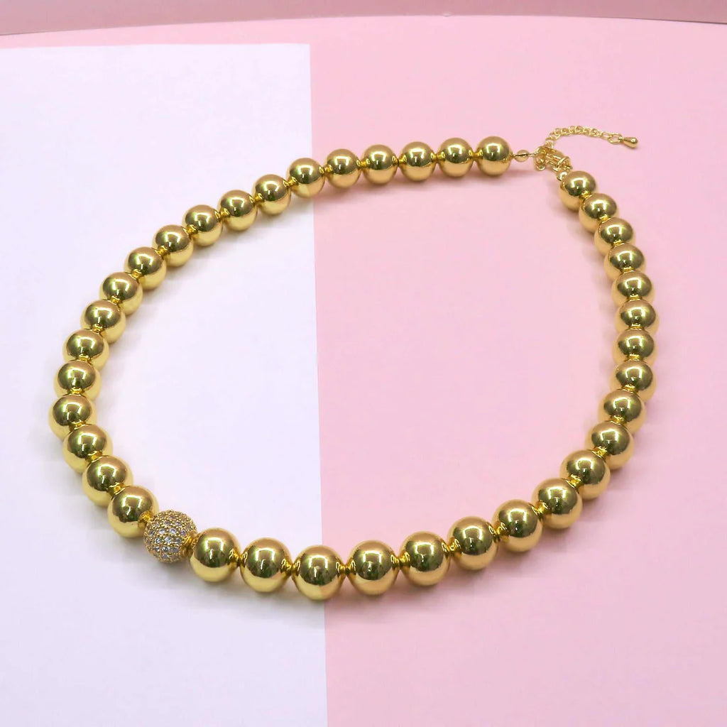 5518081 FIREBALL CHUNKY BEADS CHAIN