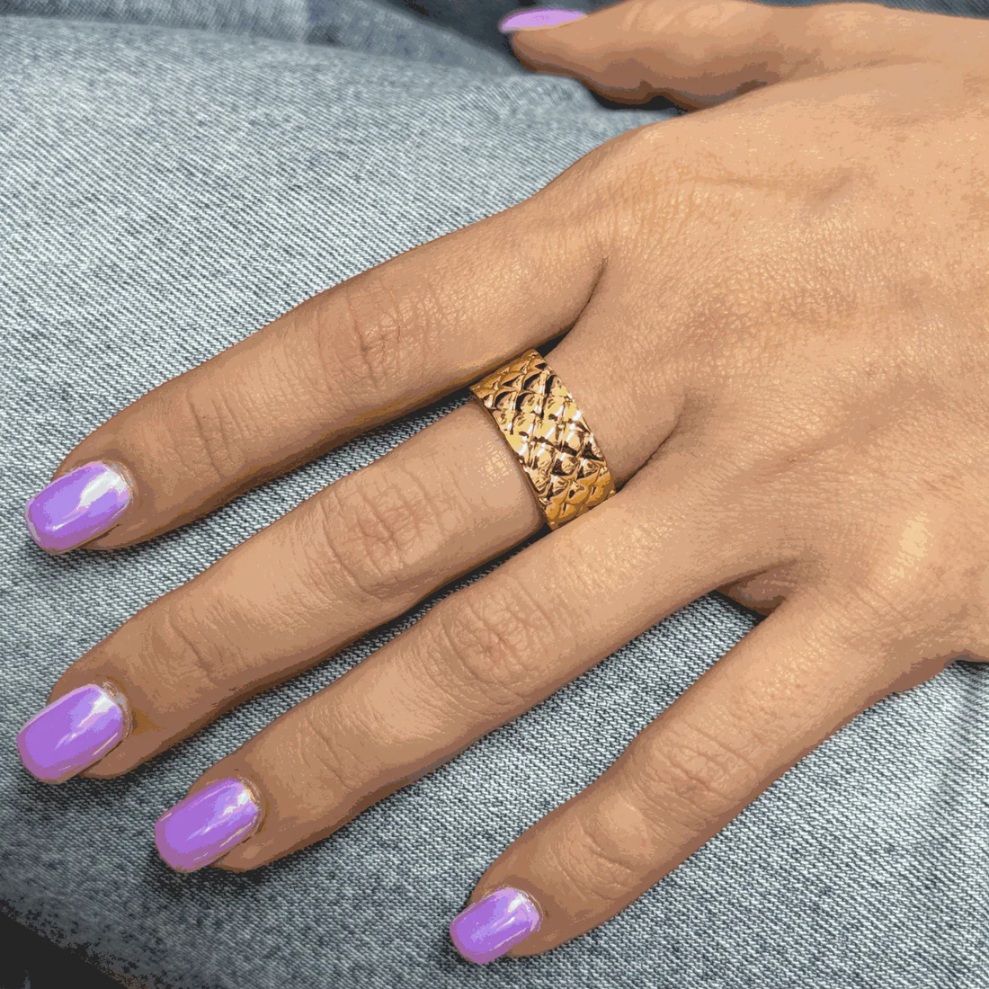 5515031 SKIN GOLD RING