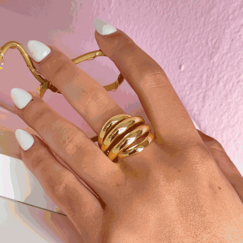 5517724 SPIRAL GOLD RING