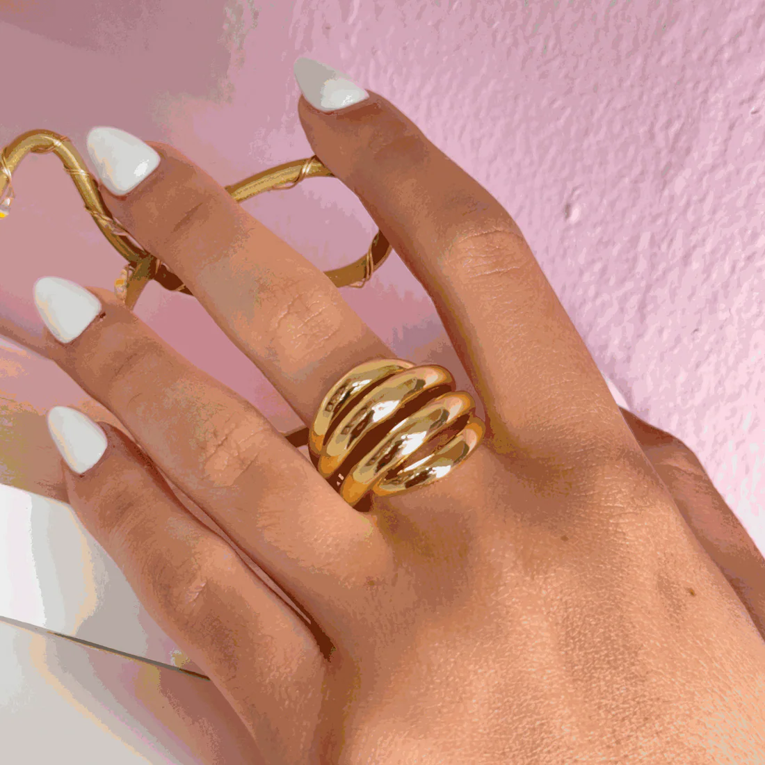 5517724 SPIRAL GOLD RING