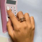 5518338 TWINS GOLD RINGS