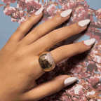 5518339 SHINE MIRROW GOLD RING