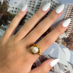 5517355 MOTHER PEARL RING