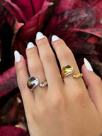 5517335 FLAT GOTA GOLD & SILVER RING