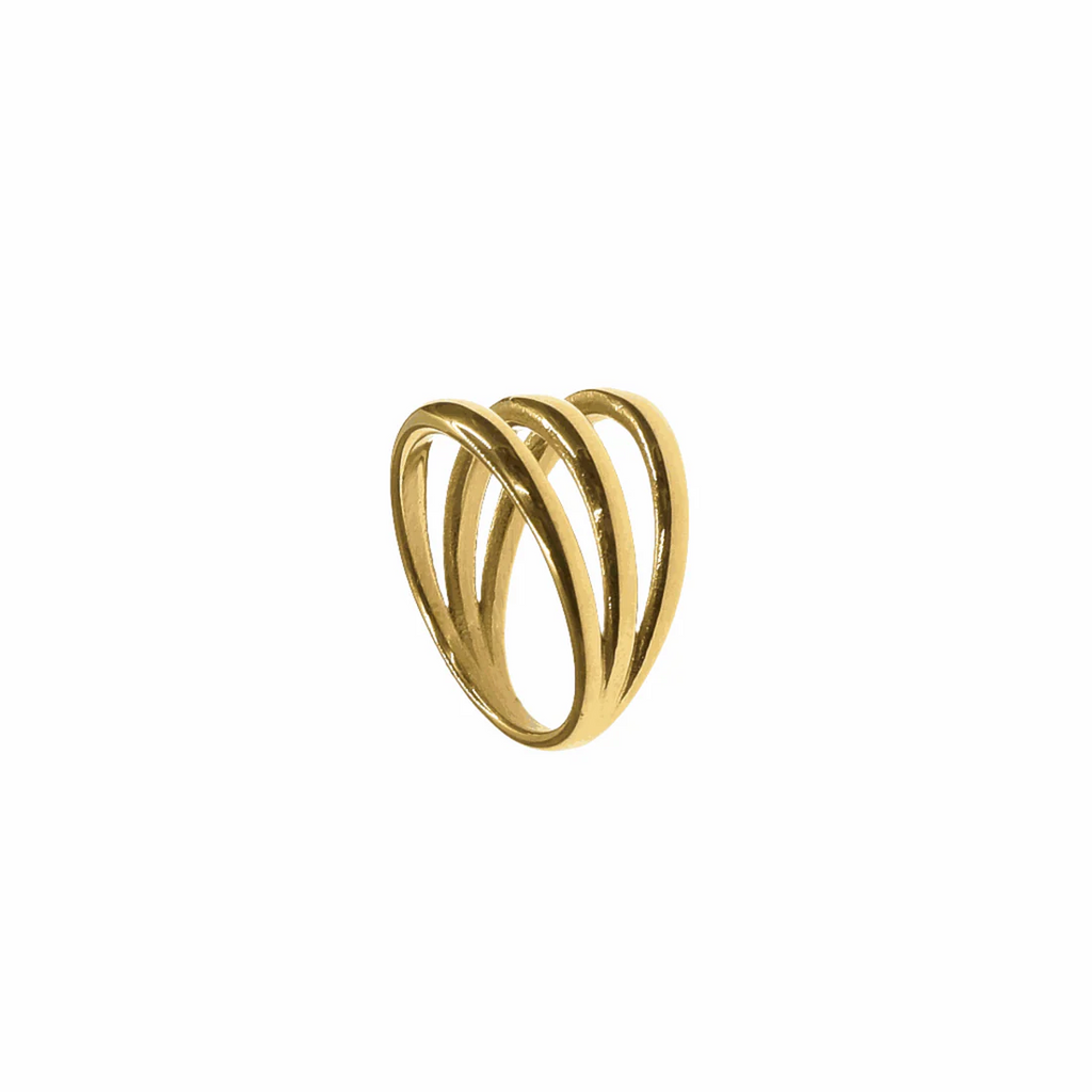 5517336 FASHION GOLD & SILVER RING