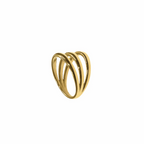 5517336 FASHION GOLD & SILVER RING