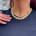 19390 SQUARE BAGUETTE CHAIN