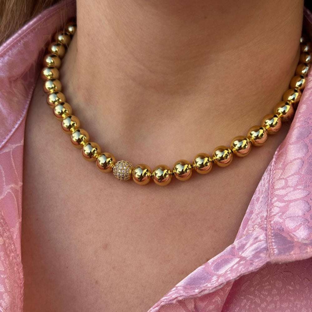 5518081 FIREBALL CHUNKY BEADS CHAIN