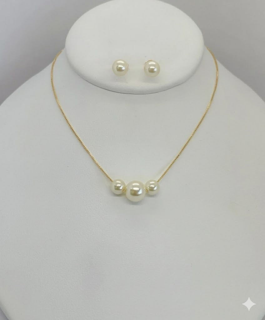 (1-6242) Laminado Dorado - Juego de Perlas - BGF