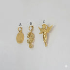 (4-2047) Acero inoxidable - Colgantes lisos.