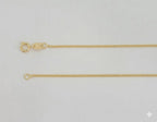 (1-1763) Cadena de eslabones curvos de 1,5 mm laminada en oro - BGF