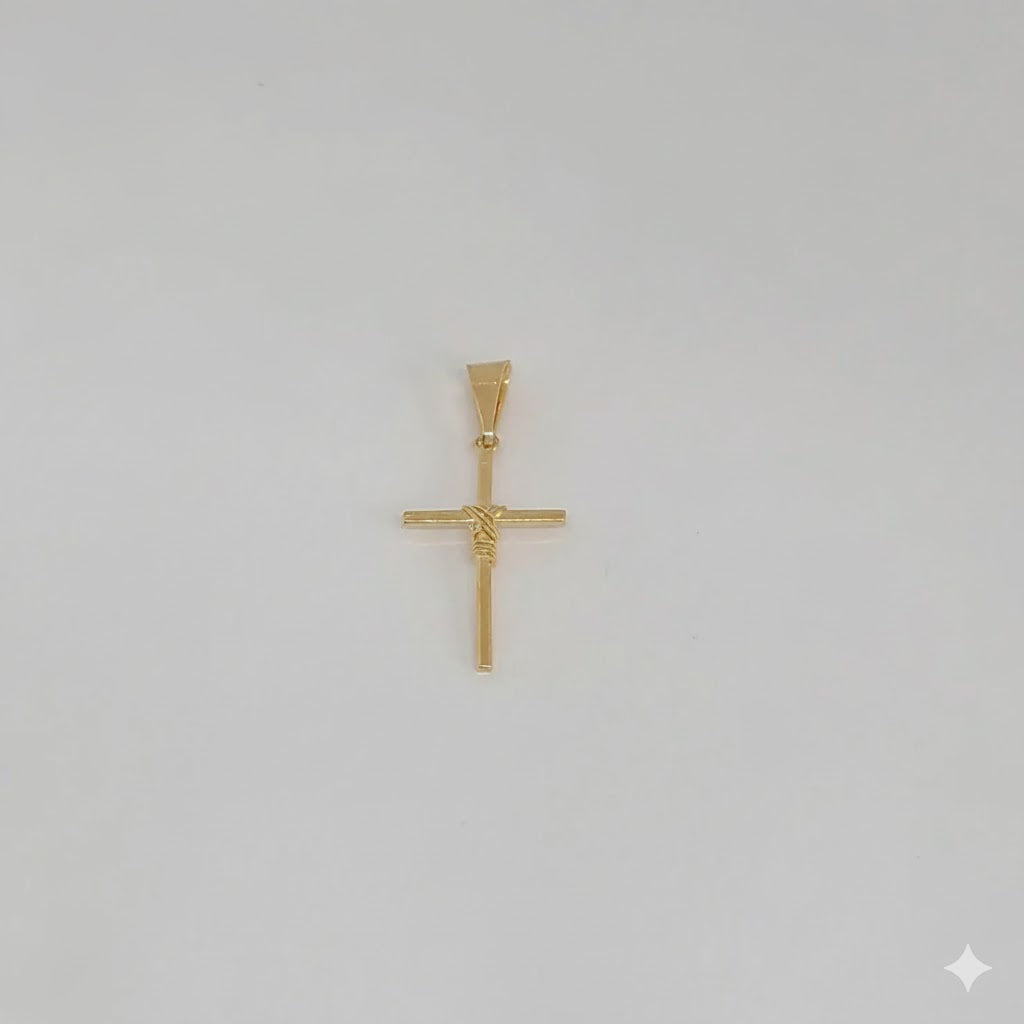 (1-2022) Laminado de Oro - Colgantes de Cruz - BGO