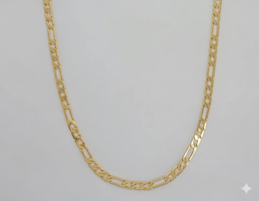 (1-2380) Gold Laminate Chain & Pendants - BGF
