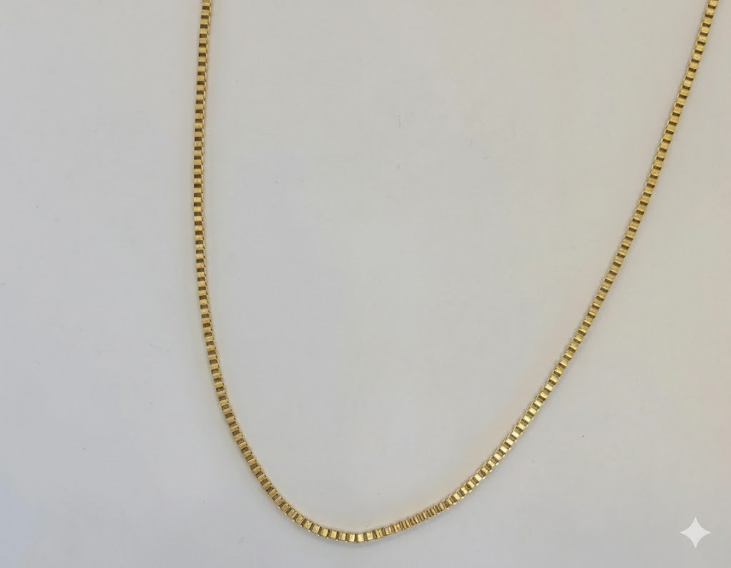 (4-3136) Stainless Steel - 2mm Box Link Chain.