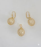 (1-6249) Laminado Dorado - Juego de Perlas - BGF