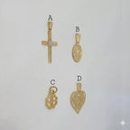 (1-2019) Laminado de Oro - Colgantes Pequeños - BGF
