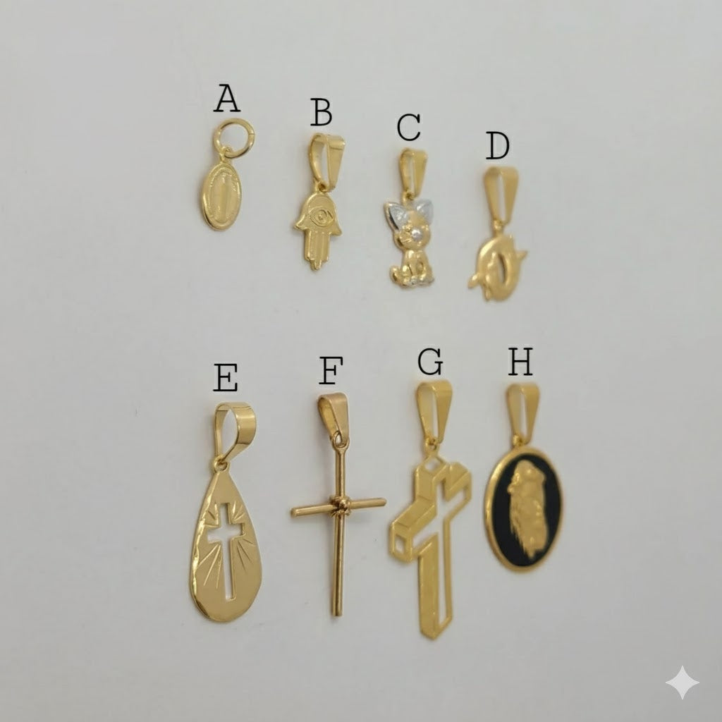 (1-2021) Colgantes de laminado dorado - BGF