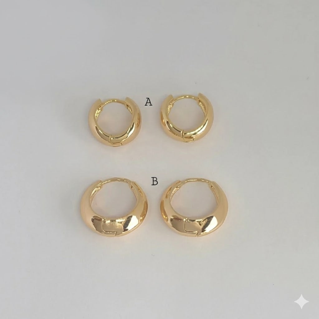 (1-2516) Aros Laminado Oro - BGO