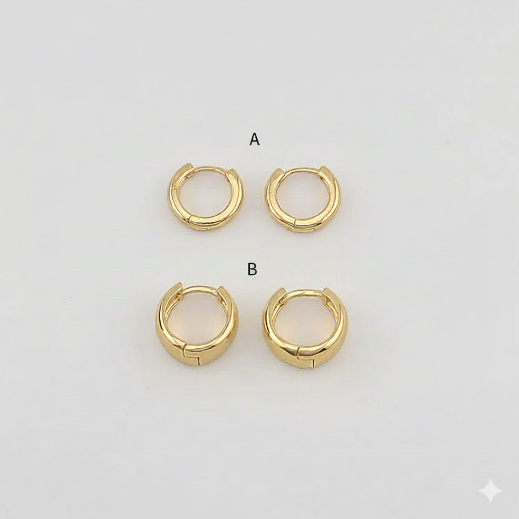 (1-2508) Aros Laminado Oro - BGO