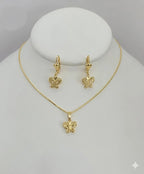 (1-6517) Laminado Dorado - Juego Mariposa - BGF