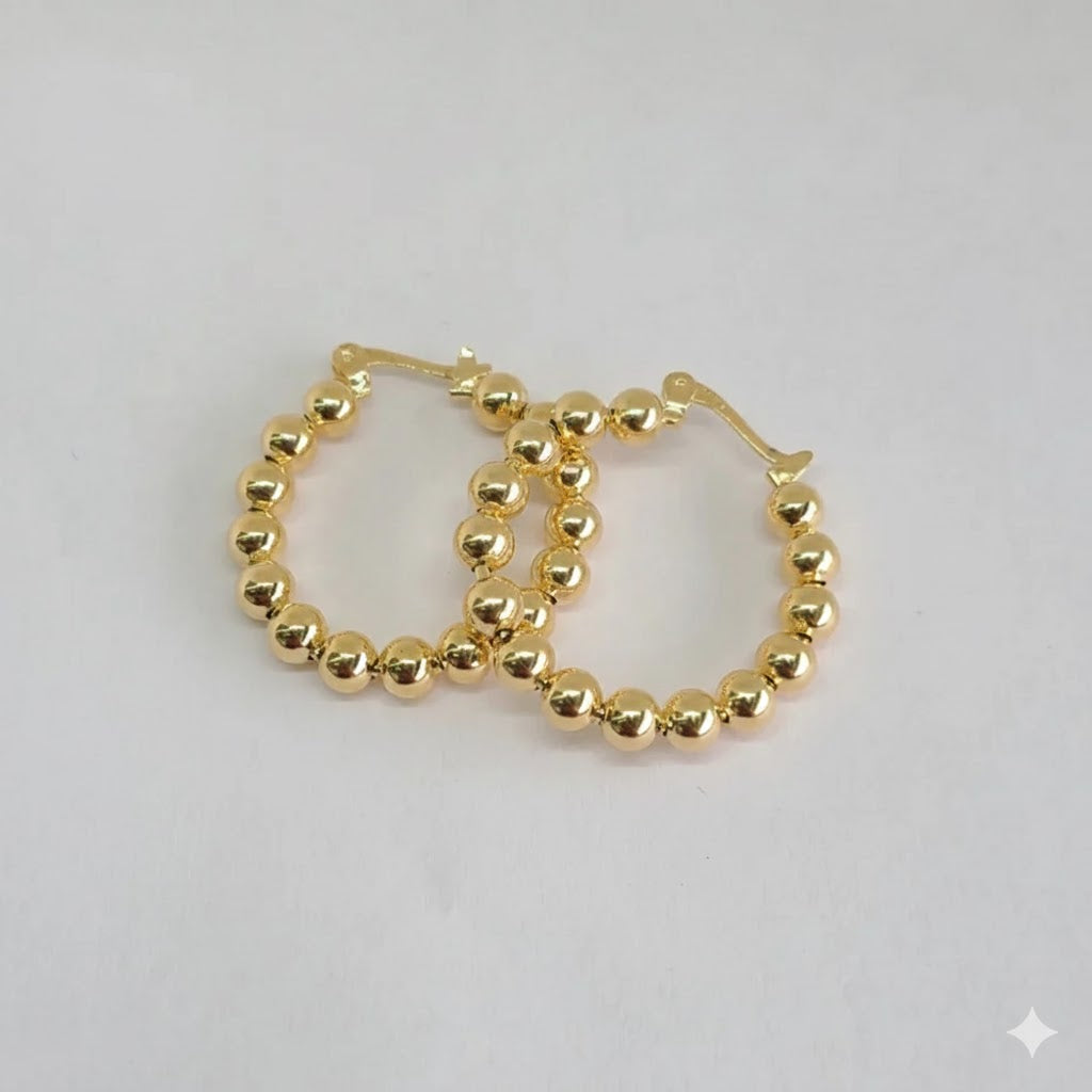 (1-2902) Laminado Dorado - Aros y Pelotas - BGF