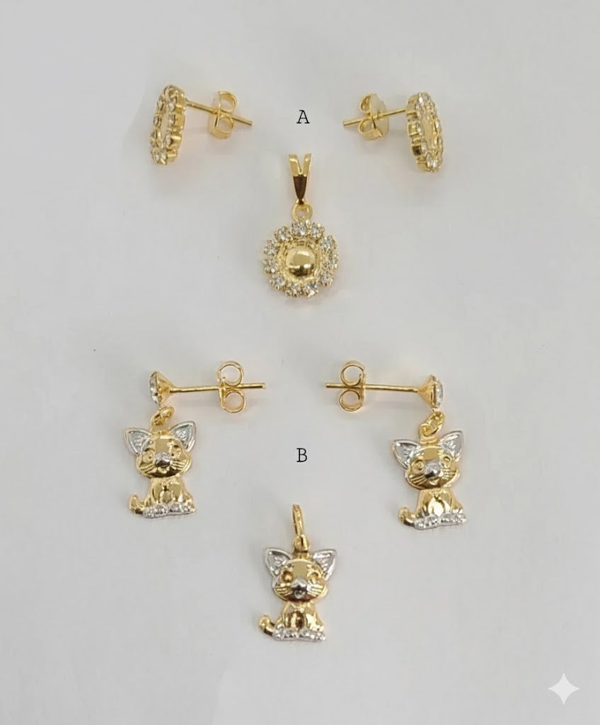 (1-6450) Juego de laminado dorado - BGF