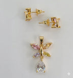 (1-6374) Laminado dorado - Juegos de mariposas - BGO