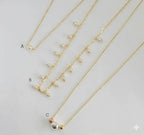 (1-6512-2) Laminado de Oro - Collar de Perlas - BGF