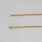 (4-3171) Cadena de eslabones de acero inoxidable de 2,5 mm.