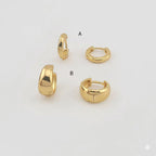 (1-2508) Aros Laminado Oro - BGO