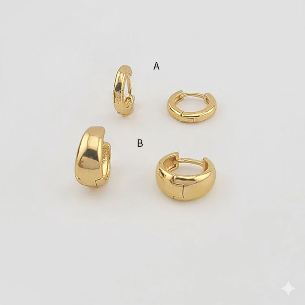 (1-2508) Aros Laminado Oro - BGO