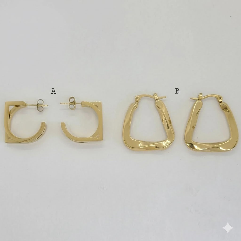 (4-2290-1) Stainless Steel - Hoops.