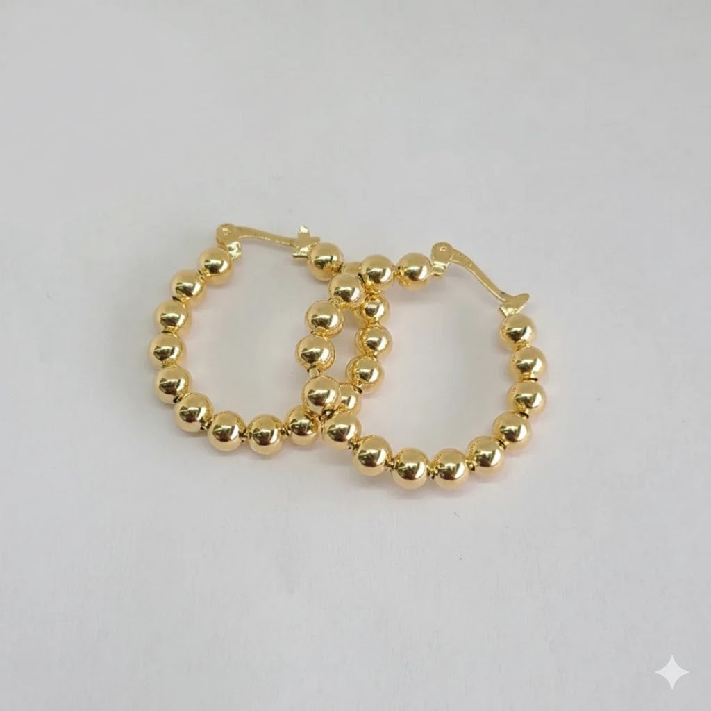 (1-2902) Laminado Dorado - Aros y Pelotas - BGF