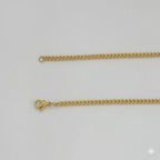 (4-3171) Cadena de eslabones de acero inoxidable de 2,5 mm.