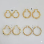 (1-2853) Laminado Oro - Aros Lisos - BGO