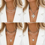 137 Pieces Gold Jewelry Set for Women, 12 Necklace, 14 Bracelet, 21 Earrings, 24 Knuckle Rings, 66 Hair Accessory Gold Plated Jewelry Set for Women Gift