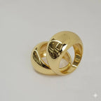 (1-3103) Gold Laminate - Dome Ring - BGO