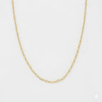 (1-1516) Cadena de eslabones estilo marinero alternativa laminada en oro de 2,3 mm - BGF