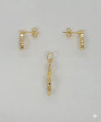 (1-6128) Laminado dorado - Juego Infinity Dolphins - BGF