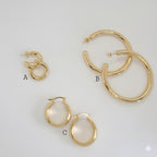 (1-2688) Laminado dorado - Aros lisos - BGF