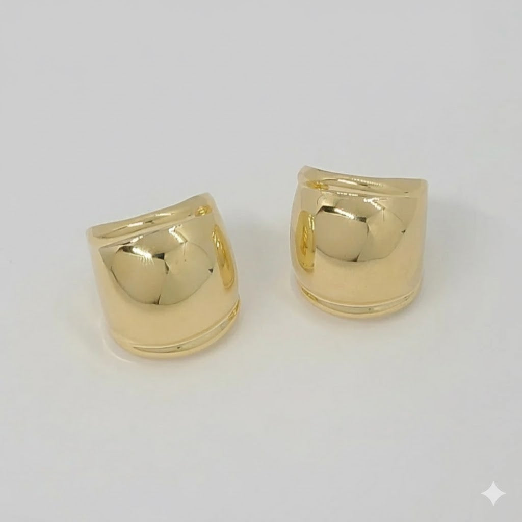 (1-3016-1) Anillo de cúpula laminado en oro - BGF