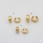 (1-2515) Laminado dorado - Huggies lisos - BGO