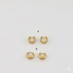 (1-2520) Laminado Dorado - Aros Pequeños - BGO